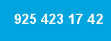 925 423 17 42 925 423 17 42